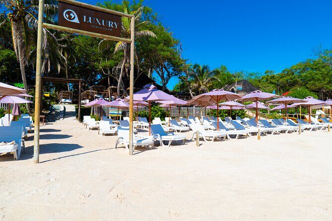 A Day to Private Island Luxury Beach Club with Food - From Muelle de la Bodeguita to a Private Island Beach Day