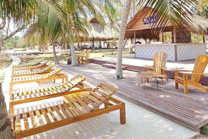 Beach Club Capri At Rosario Islands Italian Vibes - Snorkel Mask Included: Swim Time vs Extra Snorkel Activities