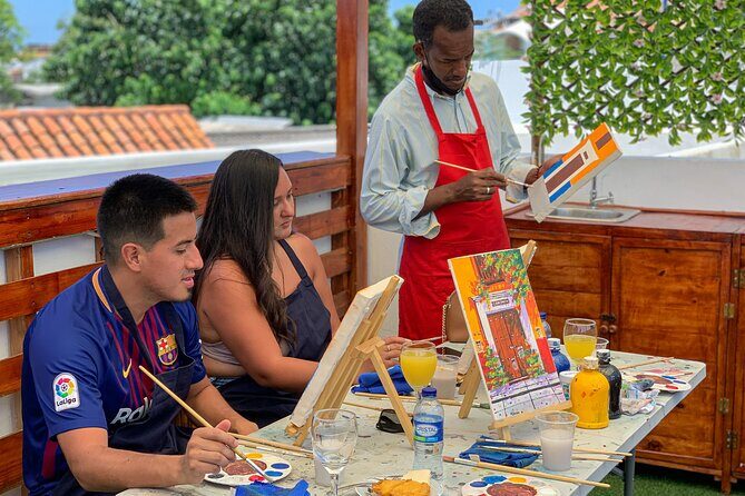 Brunch And Paint in a secret rooftop - The rooftop experience: why this one feels different