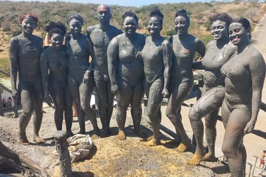 Cartagena: 4 Hour Private Tour to Totumo Mud Volcano - Climbing Into the Crater: Stairs, the Mud Pit, and the Float
