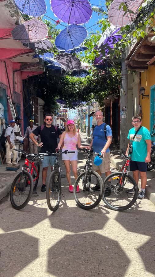 CARTAGENA: BIKE RIDE WITH LUNCH AT BOURDAIN'S FAVORITE SPOT - Starting in Manga: Edificio Luna del Mar and Your First Views