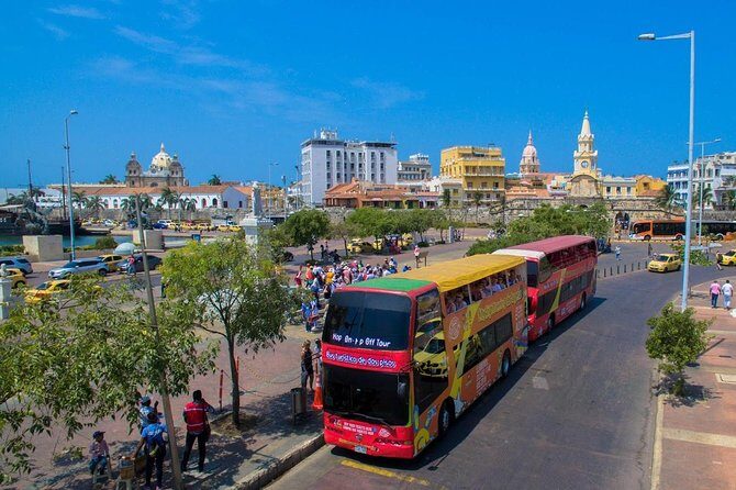 Cartagena: City Tour Hop On Hop Off - Bus Turistico de 2 pisos - Practical details that affect your day