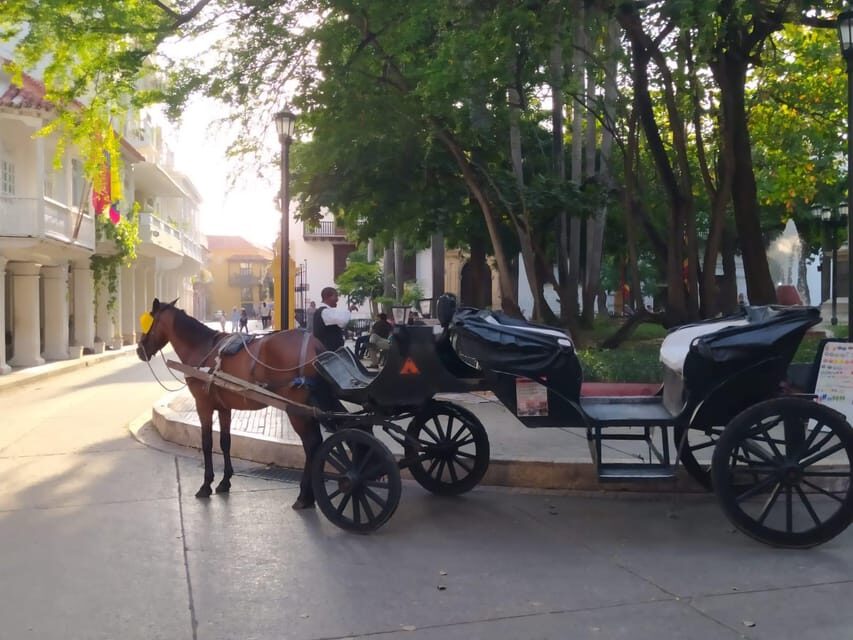 Cartagena: COLLONIAL HORSE DRAWN CARRIAGE by THE OLD CITY - Choosing your ride length: 20 minutes to 1 hour