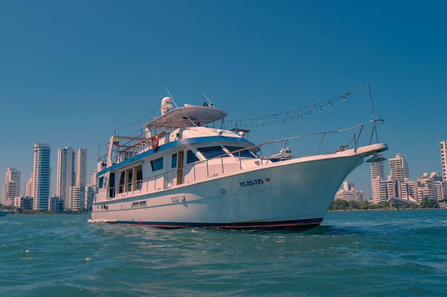 Cartagena: Cruise by the Bay with Dinner and Wine - Dinner on Deck: 3 or 4 Courses, Real Choices