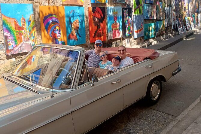 Cartagena Luxury Classic Car Tour + Bilingual Historian Guide - Catedral Santa Catalina and Castillo de San Felipe: two big icons, two different moods