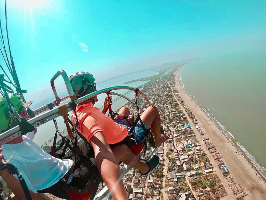 Cartagena: Paratriking Flight from the Beach - Who’s in Control: Safety, Comfort, and First-Time-Friendly Flying