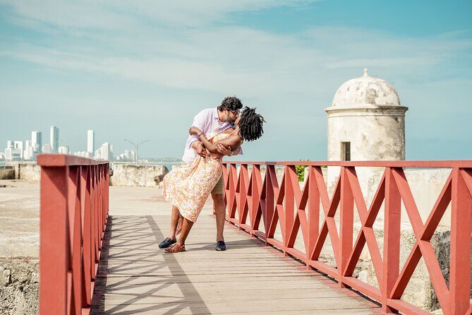 Cartagena Photo-Tour Experience - PRIVATE Photoshoot - Stop 2: Baluarte de San Francisco Javier for texture, corners, and calm