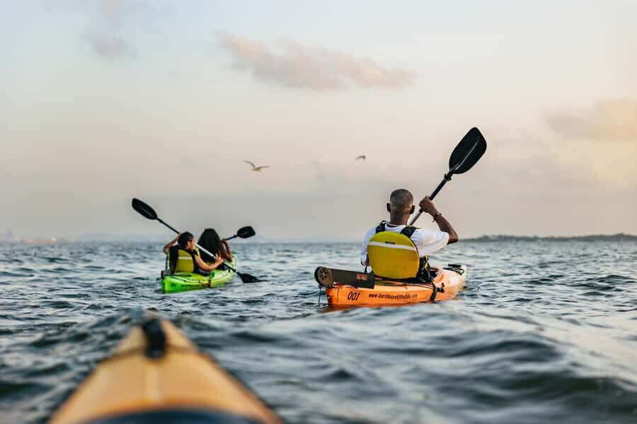 Cartagena: Sunset Sea Kayaking Tour - Where you start in Cartagena: Karib kayak & Paddle Center to Castillogrande Beach