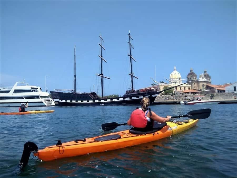 Cartagena: Walled City Kayak Tour - The 3 km Paddle Route: Walls, Bridges, and Harbor Views