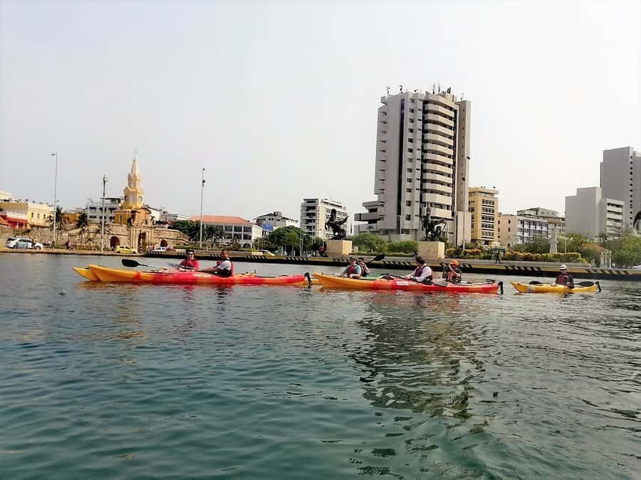 Cartagena: Walled City Kayak Tour - San Lázaro Lagoon Mangroves: Where the Wall Touches the Sea