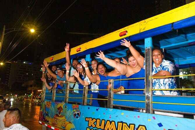 Chiva Party a Night Walk through the Streets of Cartagena - Stop 1: Las Botas Viejas and the Photo-First Warm-Up