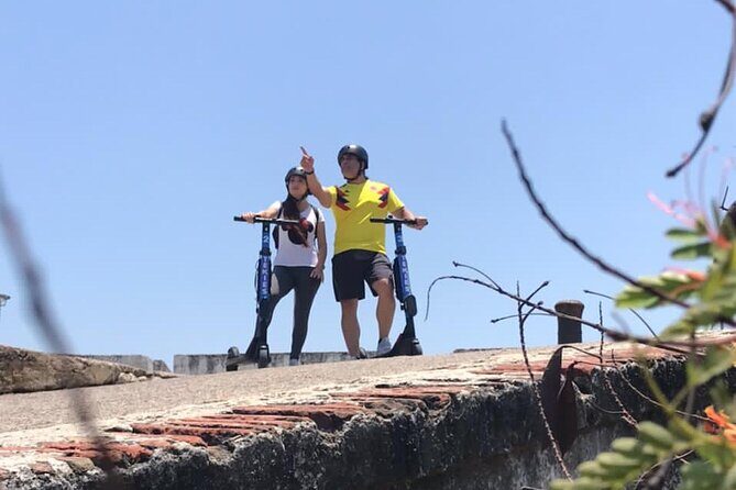 CITY WALLED CITY SEGWAY SKATEBOARD TOUR and GETSEMANI - The first gateway: Puerta del Reloj and the feel of the fortified city