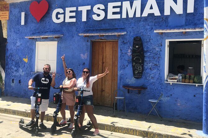 CITY WALLED CITY SEGWAY SKATEBOARD TOUR and GETSEMANI - The Vaults: dungeons near the sea, and the night mood