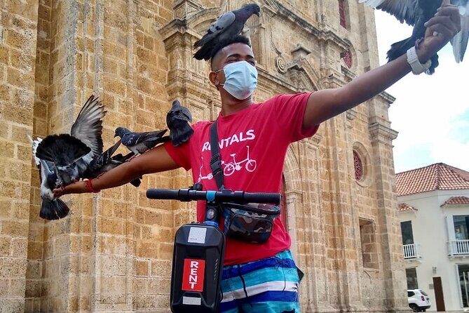 CITY WALLED CITY SEGWAY SKATEBOARD TOUR and GETSEMANI - Santa Catalina Cathedral: Herrerian style in a Spanish Renaissance key
