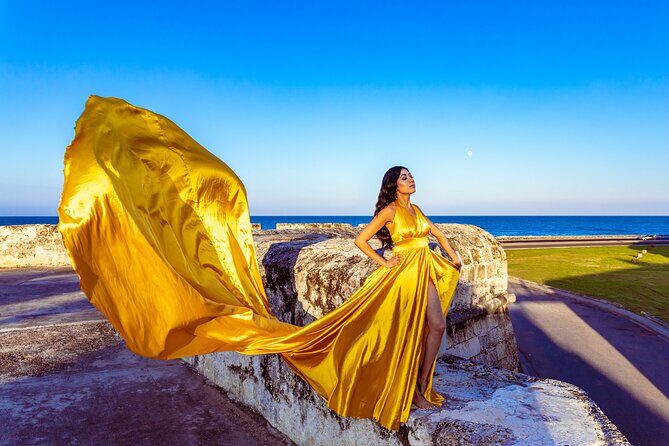 Flying Dress photo session in Cartagena - Key things to know before you step into your Flying Dress shoot