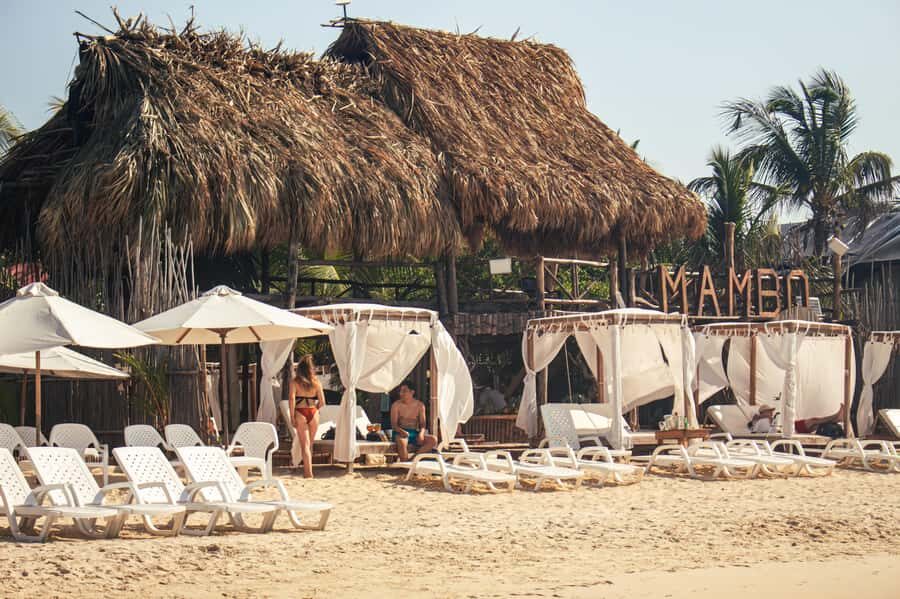 Full day at Isla baru playa blanca in Mambo Beach club - The Ride to Playa Blanca: Managing Time, Sun, and Comfort