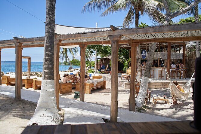 Full Day Private Activity Mangata Island Kayak and Lunch - DJ, Restaurant Setup, and How the Day Stays Balanced