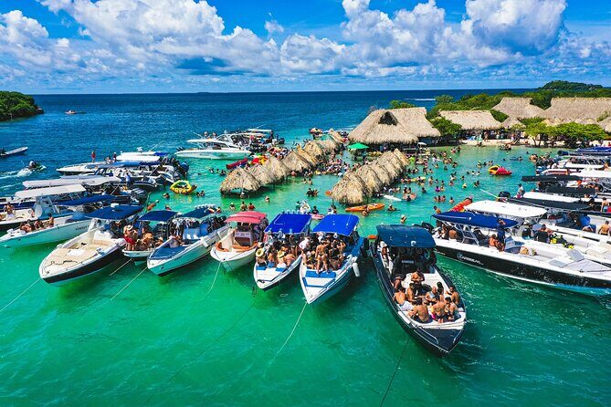 Full Day Tour of 5 Must-See Places in the Rosario Islands - Isla Grande and Encantada Beach Club: where snorkeling time starts
