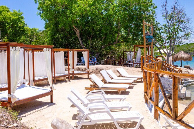 Full day visiting 5 stops 3 Beach Clubs (Rosario, Baru,T Bomba) - Tierra Bomba Private Beach Club Finale: Pool Time and a View That Closes the Day