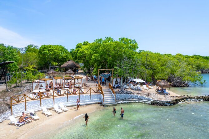 Full day visiting 5 stops 3 Beach Clubs (Rosario, Baru,T Bomba) - Boat and Safety Reality: Life Vests, Choppy Water, and Keeping Your Feet Happy