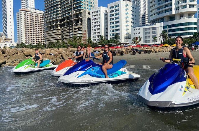Jet Ski Cartagena Rental Thrilling Experience - The 30 Minutes on Cartagena Bay: Speed, Spray, and a Water-First View of Cartagena