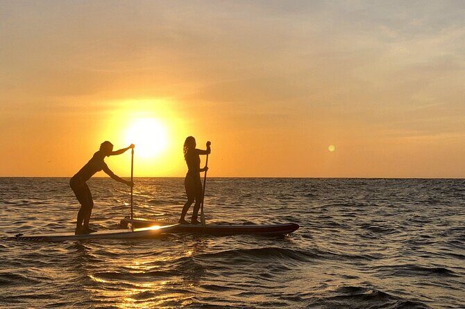 Paddleboard Tour - LED-Light Sunset Paddleboarding in El Laguito’s Calm Bay
