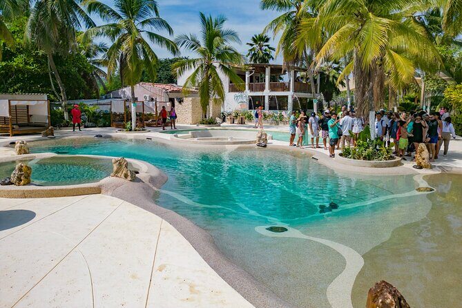 Palmarito Tour with Private Beach, Pools and Full Food - Isla Tierra Bomba Landing: Beach-Club Comfort, Not a Wilderness Day