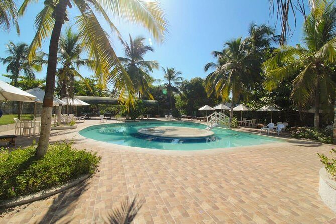 Private Beach Club In Front of Cartagena - Beach beds, pool time, and those sea-level Cartagena views