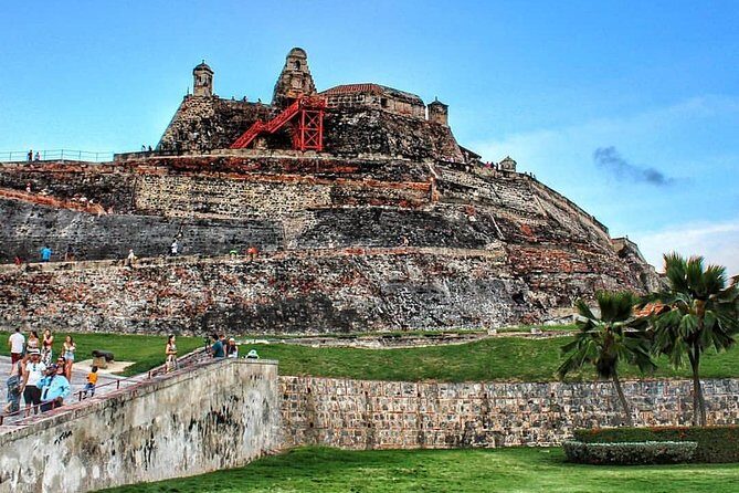 Private City Tour of Cartagena - Stop 1: San Felipe de Barajas Fort—big fort views, no fluff