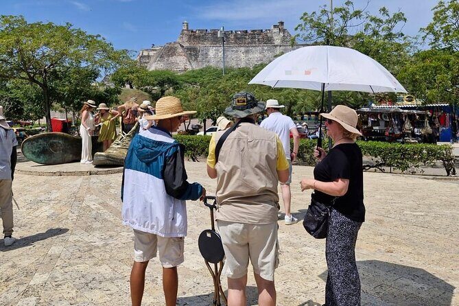 Private City Tours Cartagena Islanders Wall - Riding from the clock tower: how the morning shapes the tour