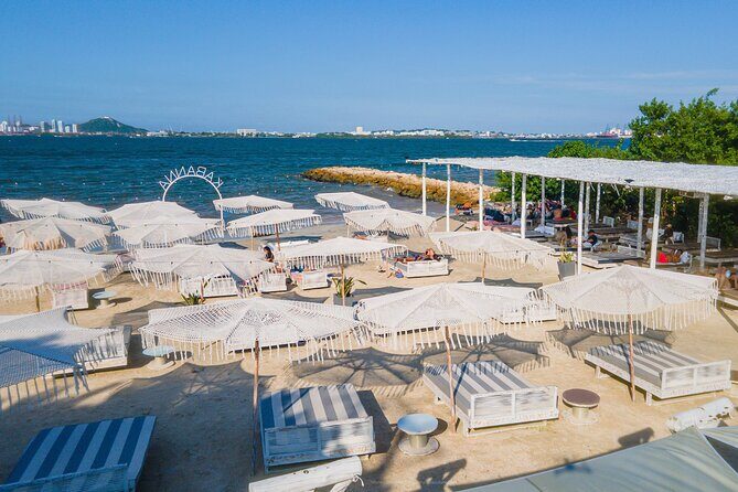 Private island Beach Club Cartagena with food : Club Kabanna - Key highlights at Club Kabanna