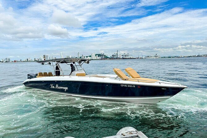 Private tour in luxury boat LaMorronga 41' to the Rosario Islands - LaMorronga 41’ makes Rosario Islands feel like your own day