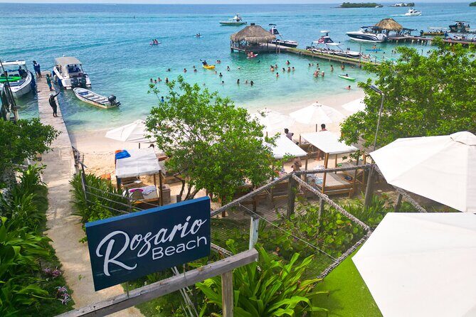 Rosario Beach Cartagena Full Day with Snorkeling - Snorkeling on Isla Grande: what you’re given and how it works