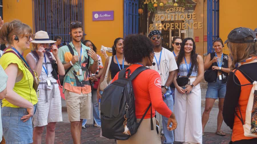 Shared Cartagena Old City Tour with Wireless Audio System - City walls, bastions, and cannon viewpoints: where you get the best perspective