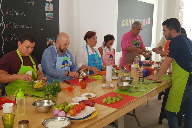 SkyKitchen 4 Course Cooking Class - A 4-course Colombian lunch you cook yourself, in Cartagena