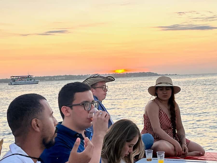 Sunset boat tour open bar and free club entrance Cartagena - Key takeaways before you go