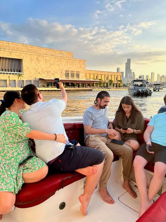 Sunset boat tour open bar and free club entrance Cartagena - The “open bar” reality check: rum, vodka, and mixers