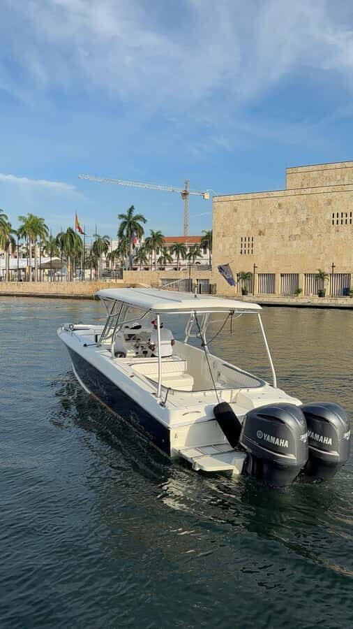 Sunset Party open bar on the bay while sharing with locals - Setting sail from Cartagena’s main bay (and why it feels different)