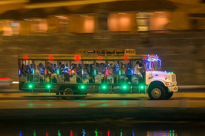 Tour in Chiva Rumbera with Party and Fun Music in Cartagena - A Chiva Night Out From Bocagrande