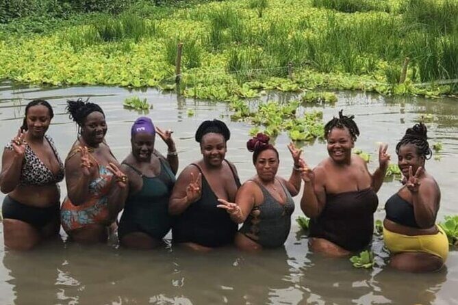 Tour to Mud Volcano with Pool and Beach with Lunch Included - The Rinse, Shoes, and the End-of-Mud Routine