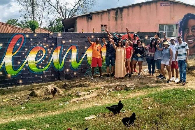 Tour to San Basilio de Palenque - African village - Stop 4: walking lived-in streets and seeing old palenques