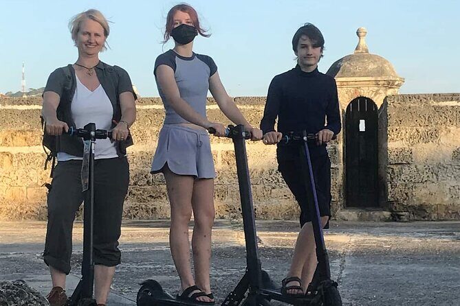 Zip Through Walled City and Barrio Getsemani by Segway - Riding Into Cartagena’s Historic Gate: Torre del Reloj at the start