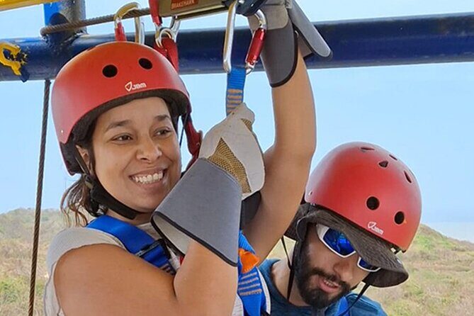 Zipline Canopy Adventure by the Ocean in Cartagena - First towers and the safety rhythm you want